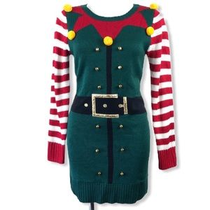 macy's ugly christmas sweater dress
